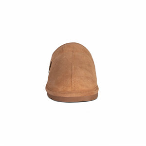 Brown slipper on a white background - okotoks hc pharmacy