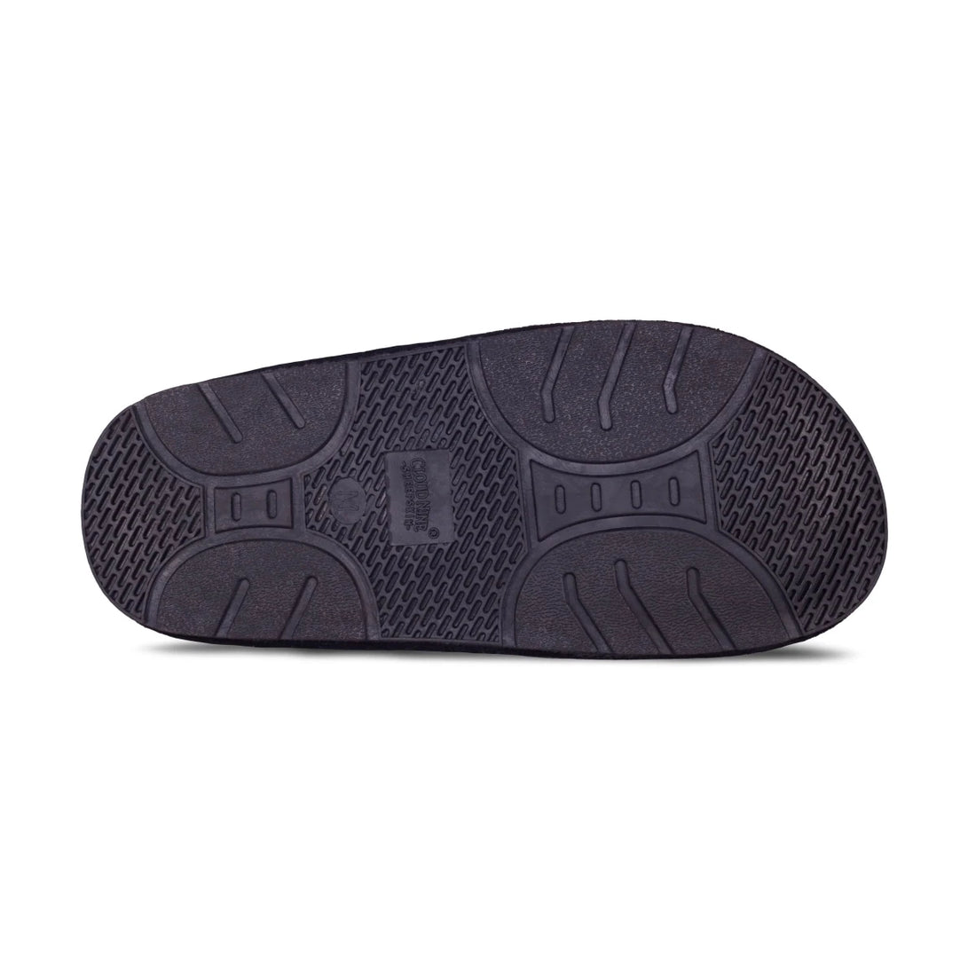 Black sole of a shoe on a white background - okotoks hc pharmacy
