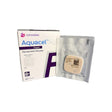 Aquacel foam dressing packaging with a single dressing on a white background - okotoks hc pharmacy