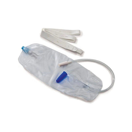 Covidien Curity Leg Bag 17oz (500mL) with Anti-Reflux Valve & Leg Straps - okotoks hc pharmacy