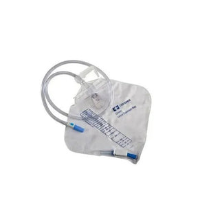 Medical drainage bag with a brand label on a white background - okotoks hc pharmacy
