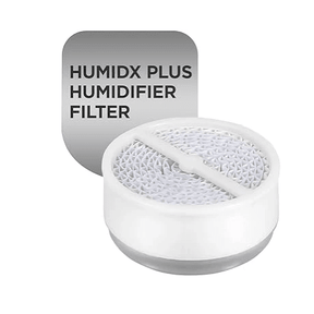 Humidifier filter with 'Humidx Plus' branding on a white background - okotoks hc pharmacy