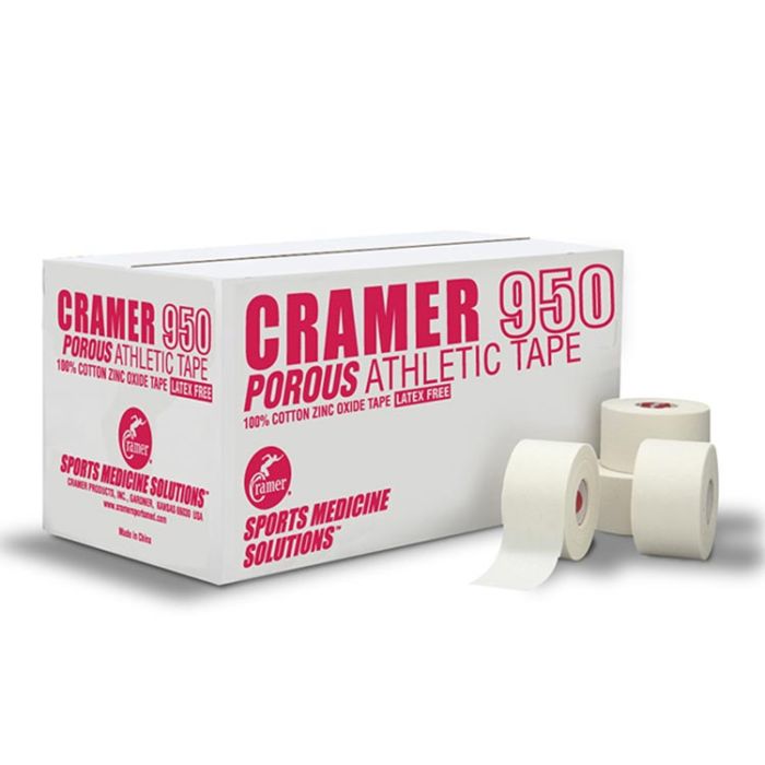 Cramer 950 athletic tape with packaging on a white background - okotoks hc pharmacy