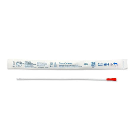 Cure catheter with packaging on a white background - okotoks hc pharmacy