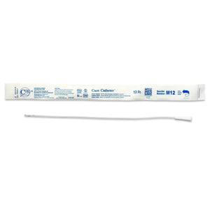 Cure Catheter with packaging on a white background - okotoks hc pharmacy