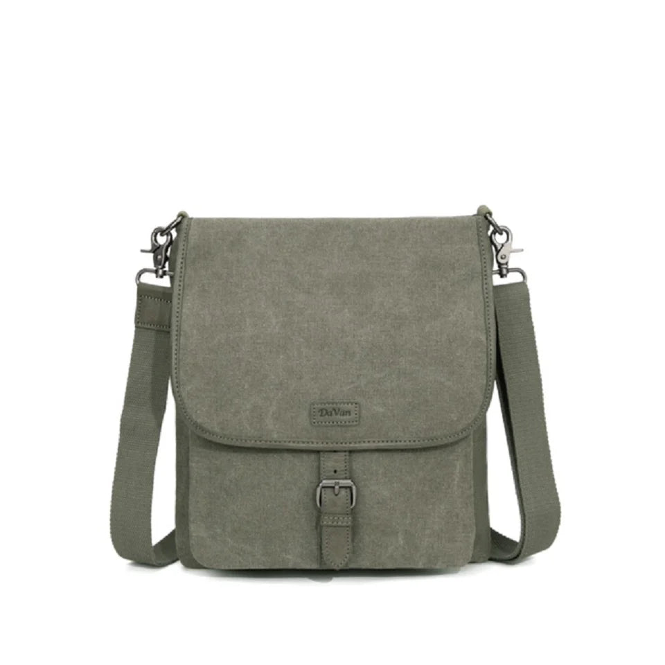 Green crossbody bag on a white background - okotoks hc pharmacy
