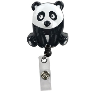 Panda-shaped badge holder on a white background - okotoks hc pharmacy