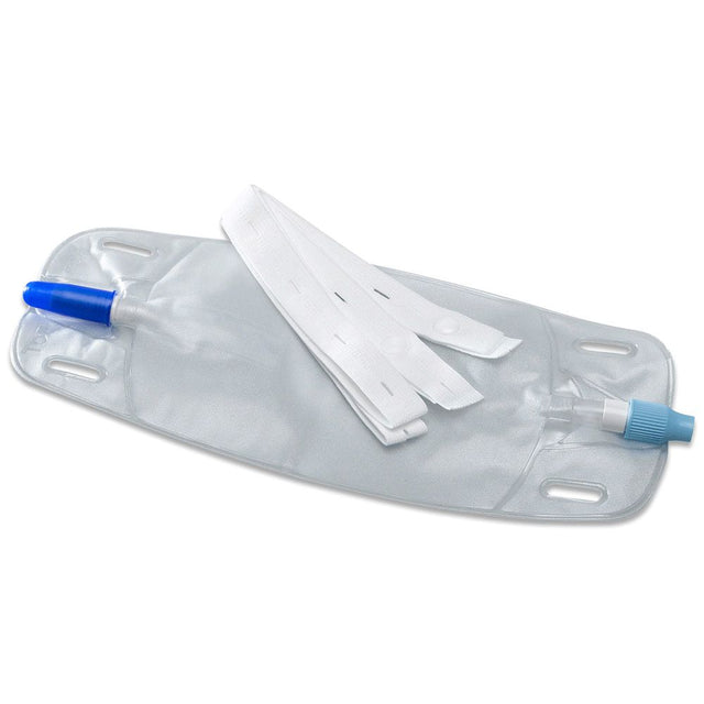 Dover Urine Leg Bag 25 oz with Anti-Reflux Valve & Leg Straps - okotoks hc pharmacy