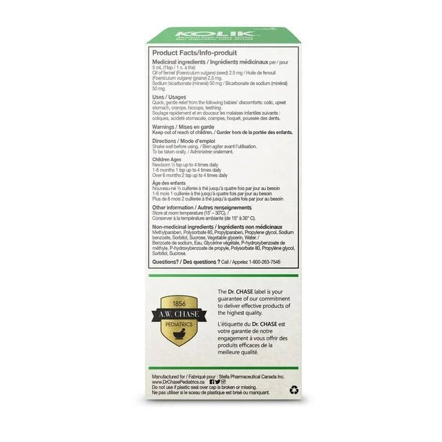 Kollik product packaging with text and branding on a white background - okotoks hc pharmacy