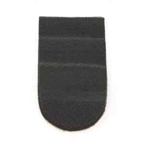 Black heel lift on a white background - okotoks hc pharmacy