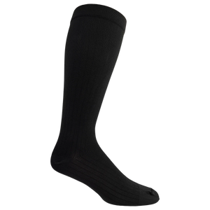 Black knee-high sock on a white background - okotoks hc pharmacy