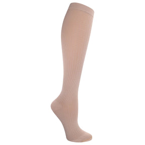 nude pink knee-high sock on a white background - okotoks hc pharmacy