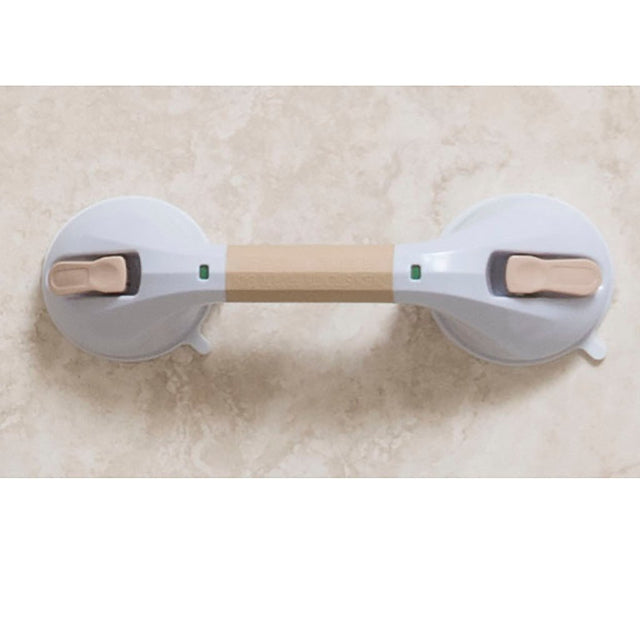 Drive 12" Suction Cup Grab Bar - White & Beige - okotoks hc pharmacy
