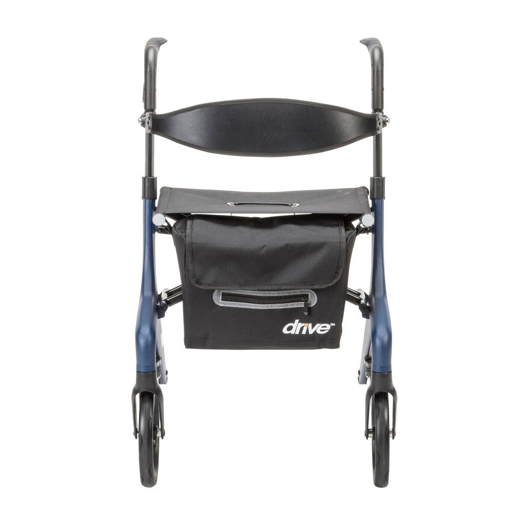 Drive AeroWalk Ultra-Lite 4-Wheel Rollator Standard - Blue - okotoks hc pharmacy