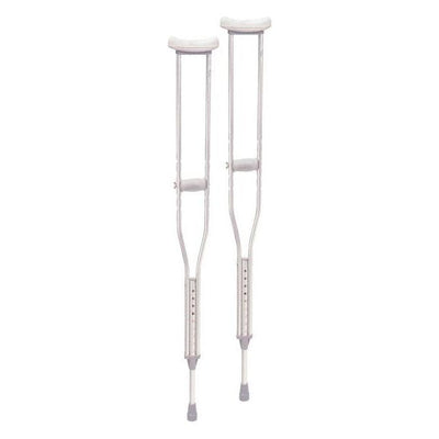 Drive Aluminum Crutches Adult 5 2" - 6 0" - #shop_name