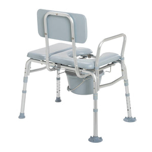 Medical commode chair with a white background - okotoks hc pharmacy