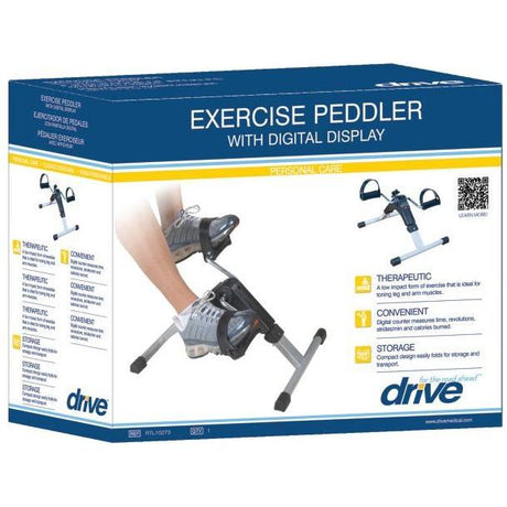 Drive Folding Exercise Peddler with Electronic Display - Okotoks HC Pharmacy