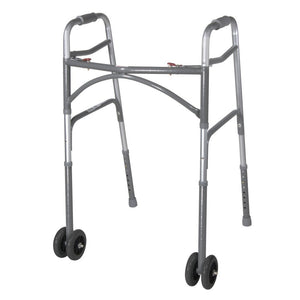 Drive Medical 5" Bariatric Walker Wheels with Two Sets of Rear Glides - okotoks hc pharmacy