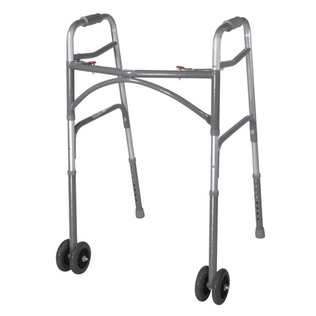 Drive Medical 5" Bariatric Walker Wheels with Two Sets of Rear Glides - okotoks hc pharmacy