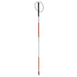 Drive Medical Blind Folding Cane with red accents on a white background - okotoks hc pharmacy