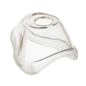 Clear plastic cpap mask on a white background - okotoks hc pharmacy