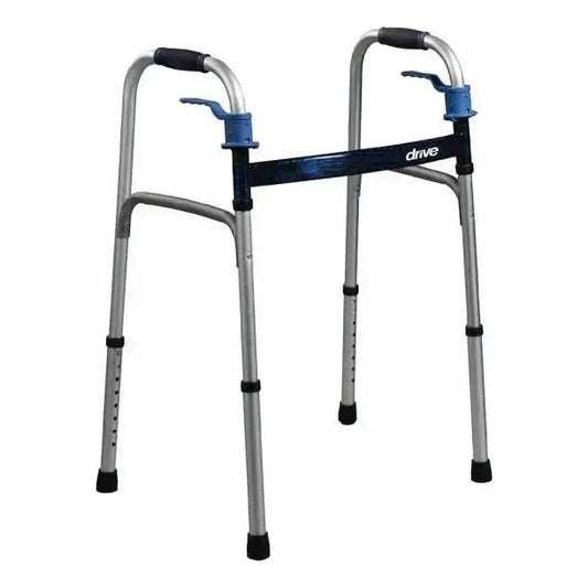 Drive Medical Folding Walker with Trigger Release at Okotoks HC Pharmacy