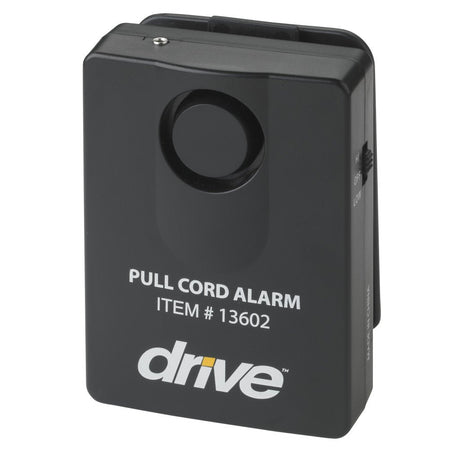 Black pull cord alarm with 'Drive' branding on a white background - okotoks hc pharmacy