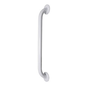 White grab bar on a white background - okotoks hc pharmacy