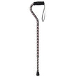 Cane with floral pattern on a white background - okotoks hc pharmacy