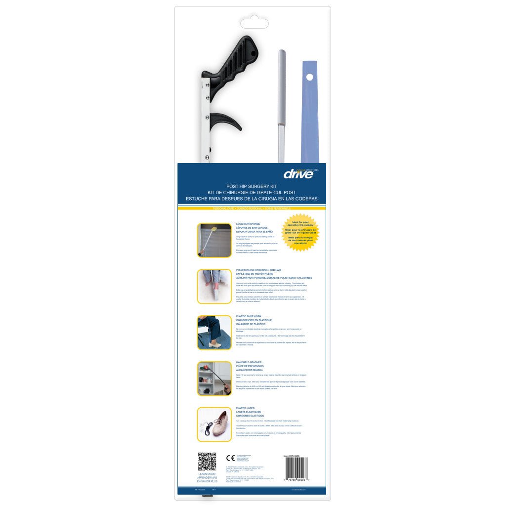 Package of a door post fitting kit with branding on a white background - okotoks hc pharmacy