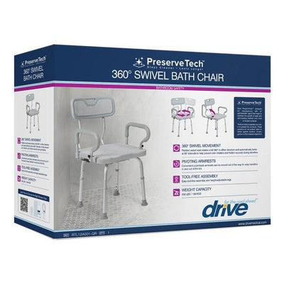 Drive PreserveTech™ 360° Swivel Bath Chair - #shop_name