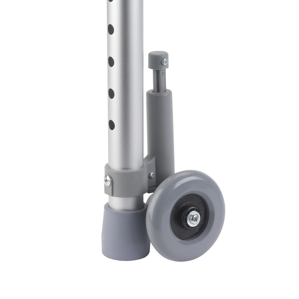 Gray scooter wheel with a white background - okotoks hc pharmacy