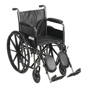 Black wheelchair with 'Drive' branding on a white background - okotoks hc pharmacy
