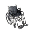 Black wheelchair on a white background - okotoks hc pharmacy