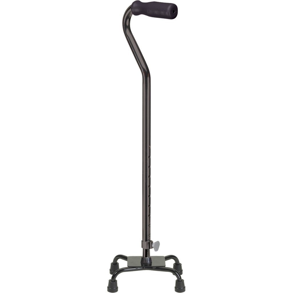 Drive Small Base Quad Cane - Black - okotoks hc pharmacy