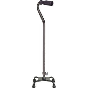 Drive Small Base Quad Cane - Black - okotoks hc pharmacy