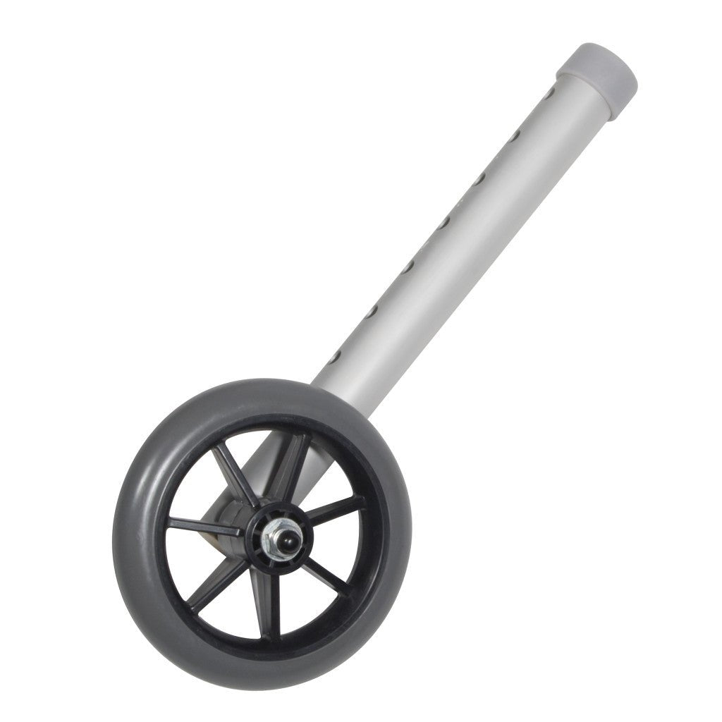Gray wheel with a cylindrical handle on a white background - okotoks hc pharmacy