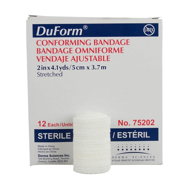 Box of DuForm conforming bandage with product details on a white background - okotoks hc pharmacy
