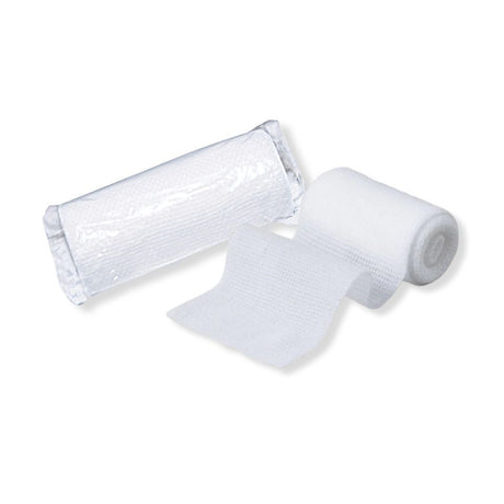 Two rolls of white bandage on a white background - okotoks hc pharmacy
