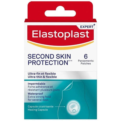 Elastoplast Second Skin Protection packaging on a white background - okotoks hc pharmacy