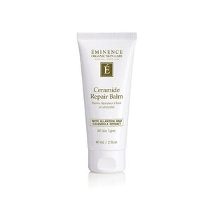 Tube of Eminence Organic Skin Care Ceramide Repair Balm on a white background - okotoks hc pharmacy