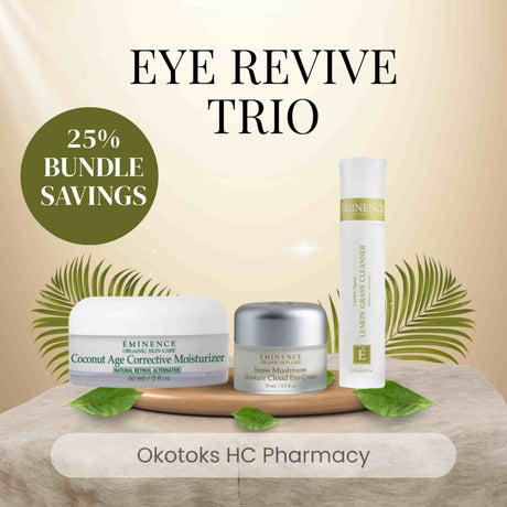 Eminence Eye Revive Trio – Calm, Hydrate & Brighten - Okotoks HC Pharmacy