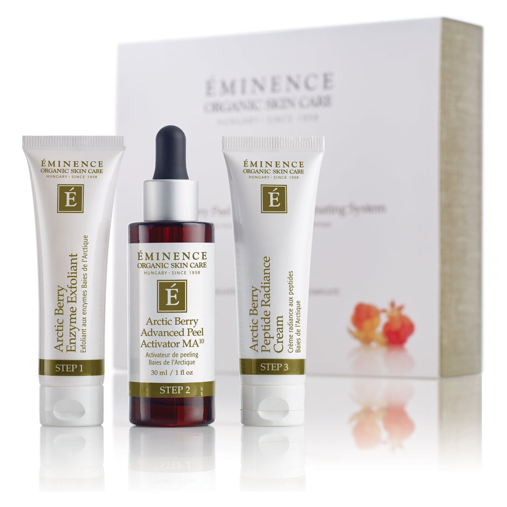 Eminence Organics Arctic Berry Peel & Peptide Illuminating System - #shop_name