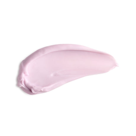 Pink cosmetic cream swatch on a white background - okotoks hc pharmacy
