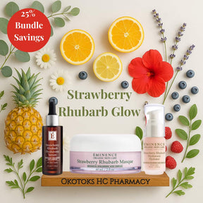 Eminence Strawberry Rhubarb Daily Care Bundle - Okotoks HC Pharmacy
