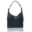 Black handbag with gold chain detail on a white background - okotoks hc pharmacy