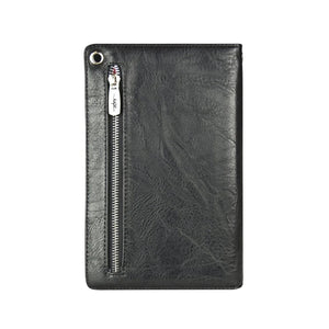 Black wallet with zipper on a white background - okotoks hc pharmacy