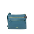 Blue handbag with a visible brand logo on a white background - okotoks hc pharmacy