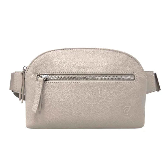 Beige waist bag on a white background - okotoks hc pharmacy