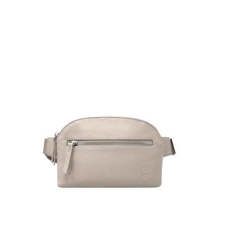 Beige waist bag on a white background - okotoks hc pharmacy